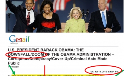 07/13/2010 Email To United States President